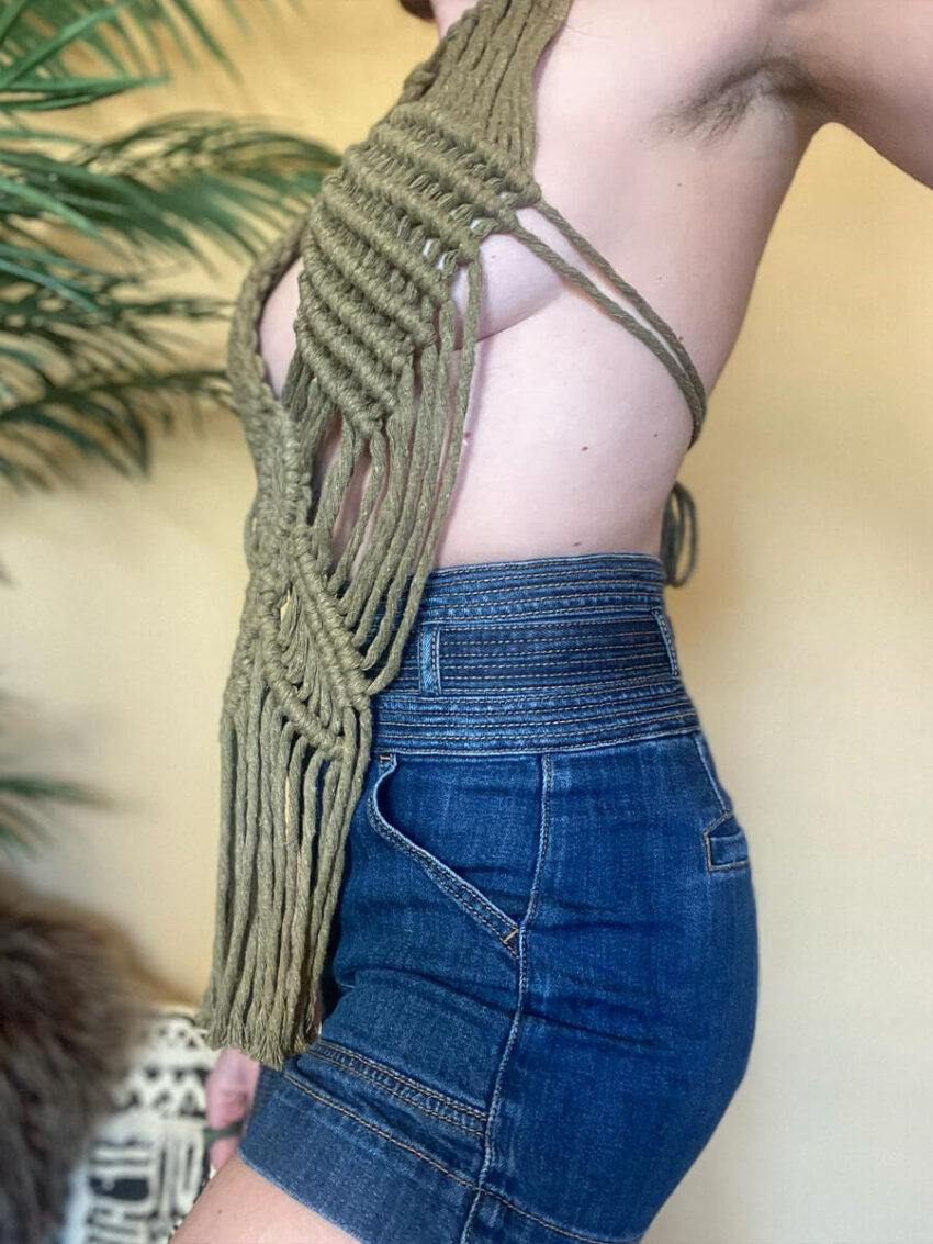 Boho Macrame Festival Outfit