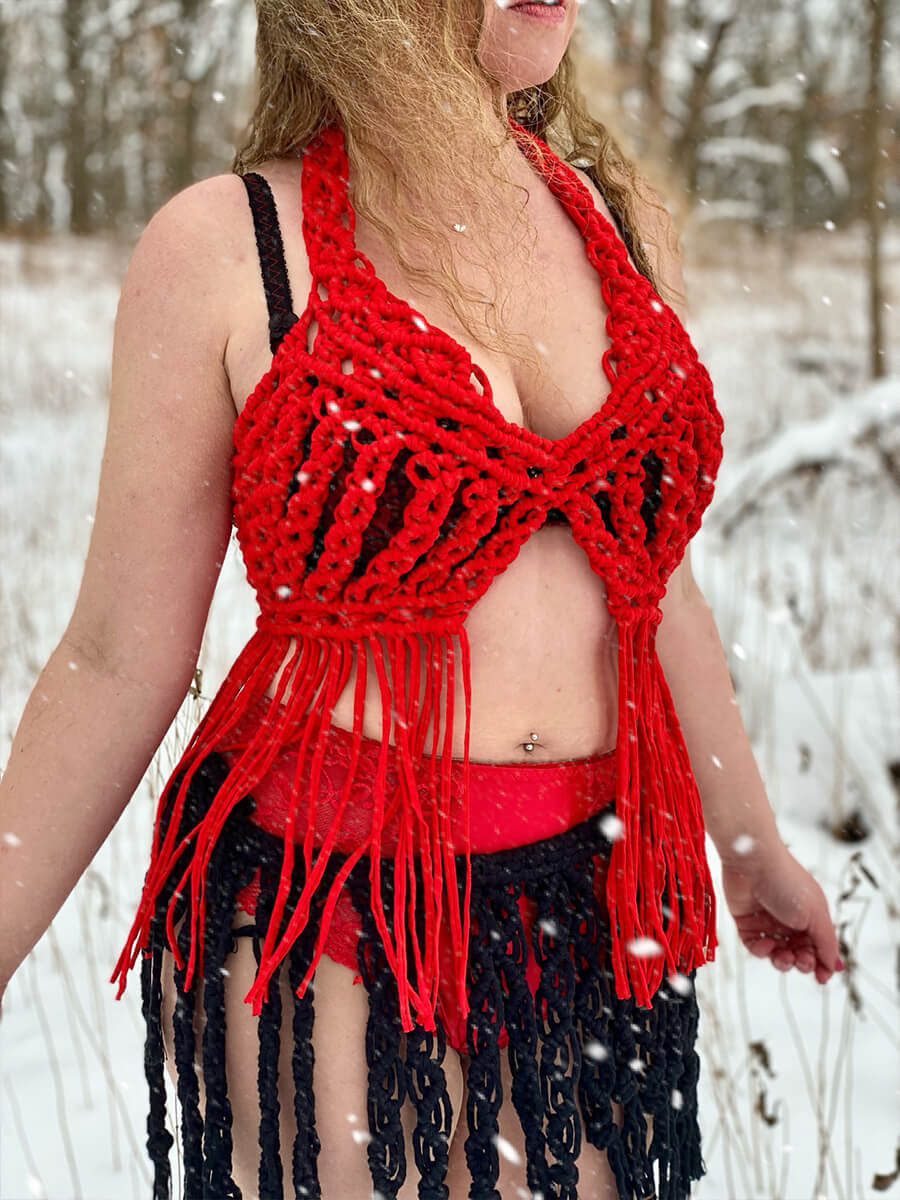 Are You Looking for the Best Macrame Dress Near Me by goodvibegoda on  DeviantArt