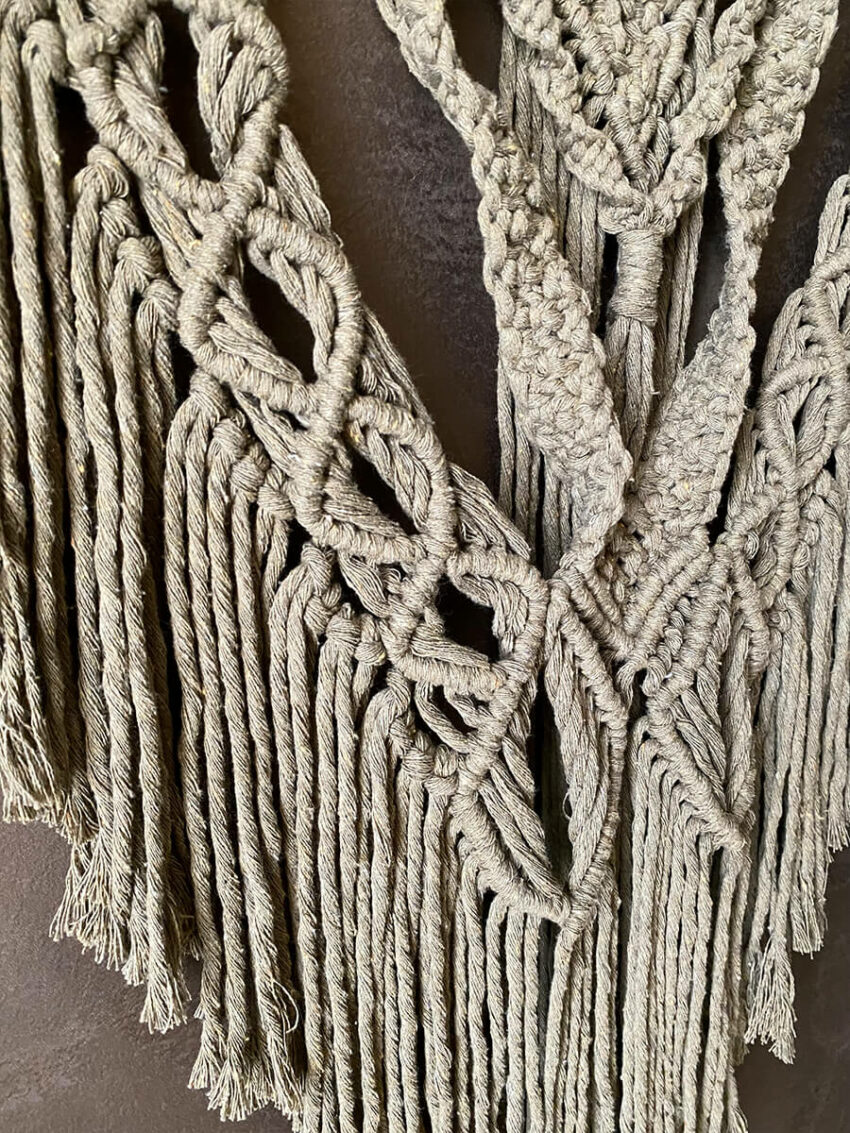 Boho Macrame Wall Hanging