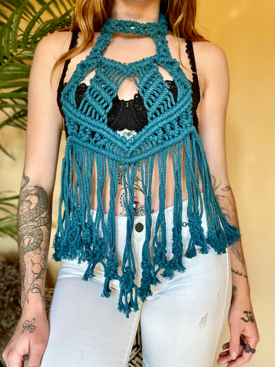 Are You Looking for the Best Macrame Dress Near Me by goodvibegoda on  DeviantArt